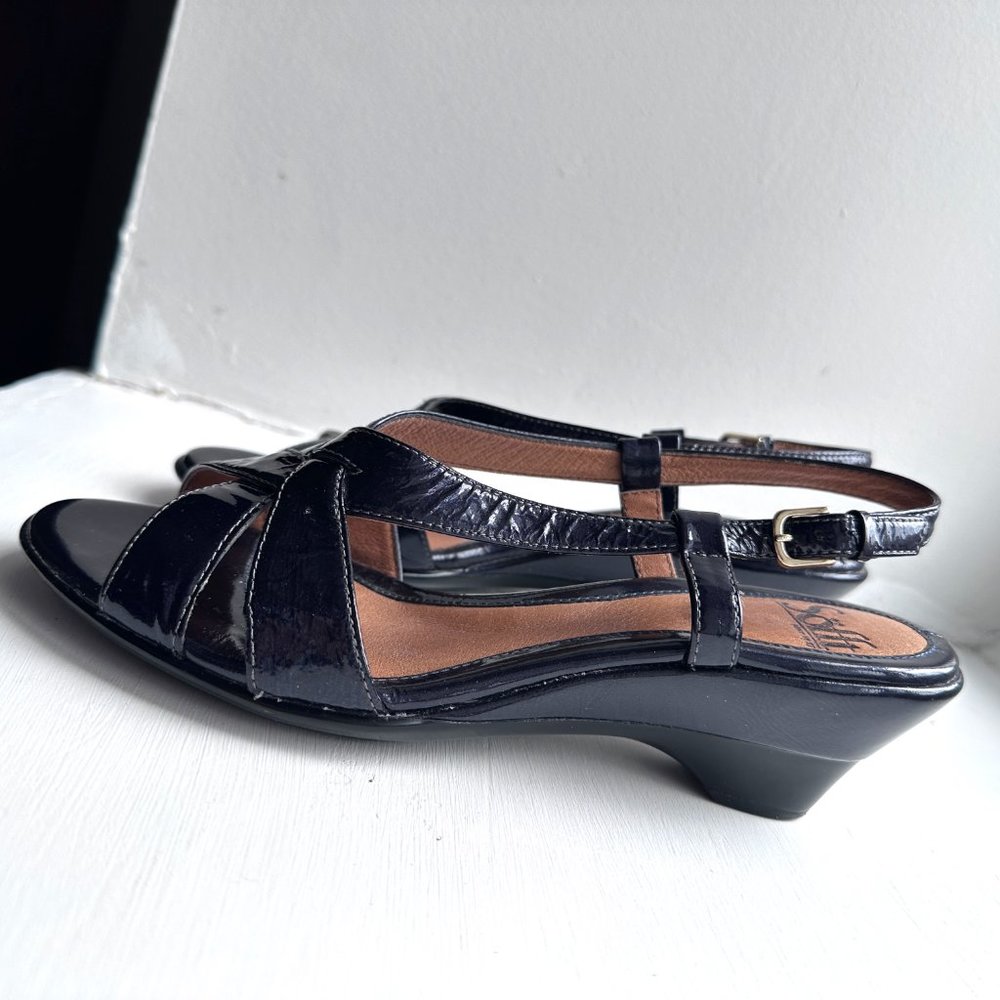 SöFFT Womens Navy Patent Leather 8 M - Picture 7 of 13